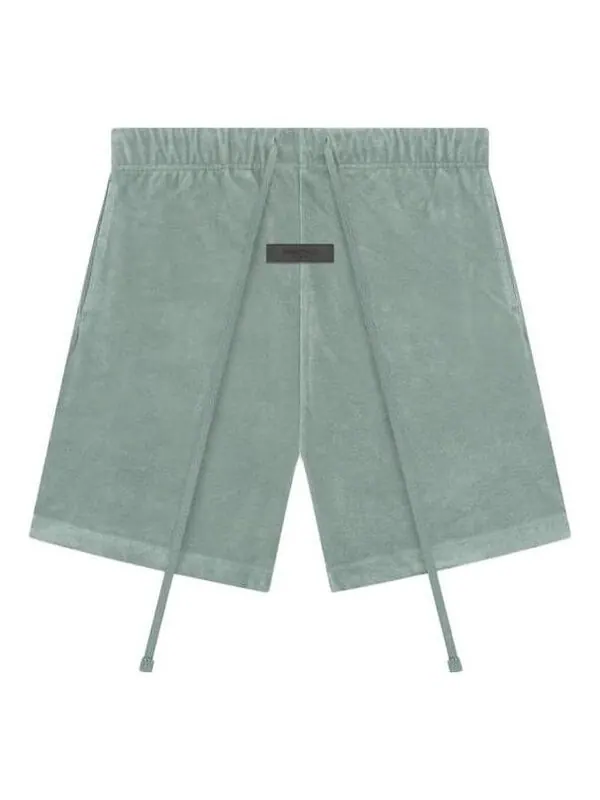 Шорты ss23 sweatshort 'sycamore' Fear Of God Essentials — изображение 1 из 4, синий/серый