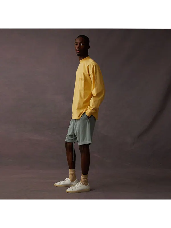 Шорты ss23 sweatshort 'sycamore' Fear Of God Essentials — изображение 3 из 4, синий/серый