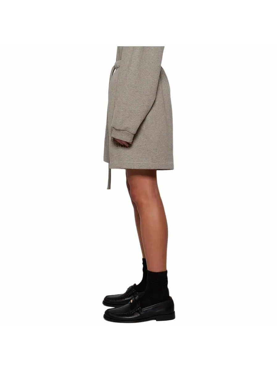 Спортивные шорты Fear of God Essentials Fleece Soccer Short 'Dark Heather' — изображение 5 из 6, серый