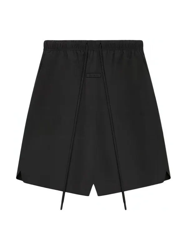 Шорты ss24 nyon relaxed shorts 'jet black' Fear Of God Essentials — изображение 1 из 2, черный
