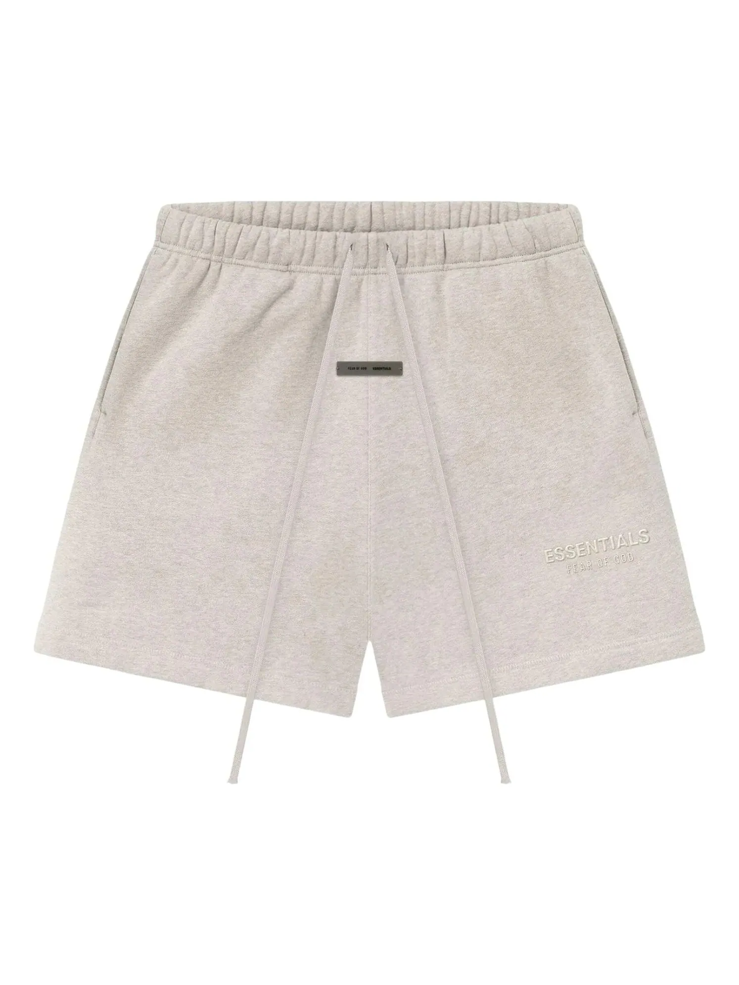 Шорты Fear of God Essentials Classic Sweatshort 'Heather Stone' — изображение 1 из 2, серый