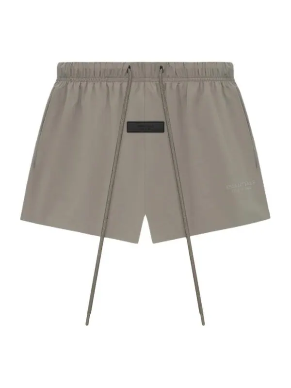 Шорты ss24 nylon running short 'dust' Fear Of God Essentials — изображение 1 из 2, серый