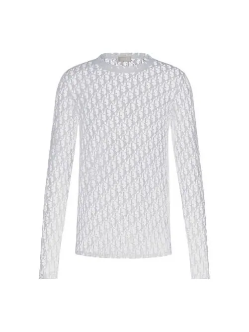 Футболка ss21 cotton painting print for men white Dior