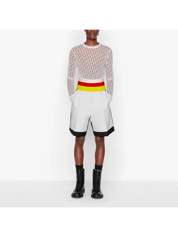 Футболка ss21 cotton painting print for men white Dior — изображение 3 из 4, белый