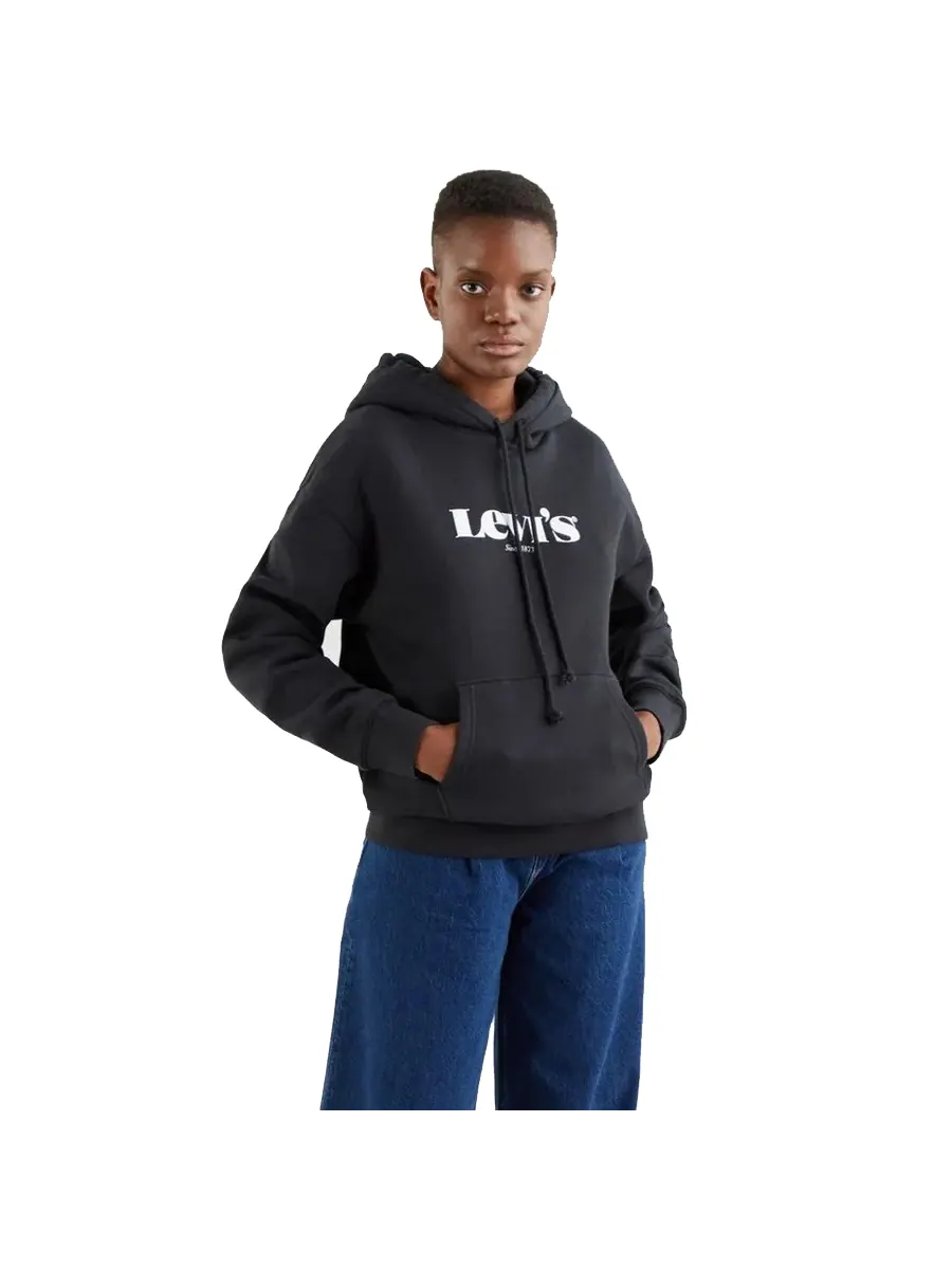 Худи Levi’s Standard Graphic — изображение 3 из 3, черный