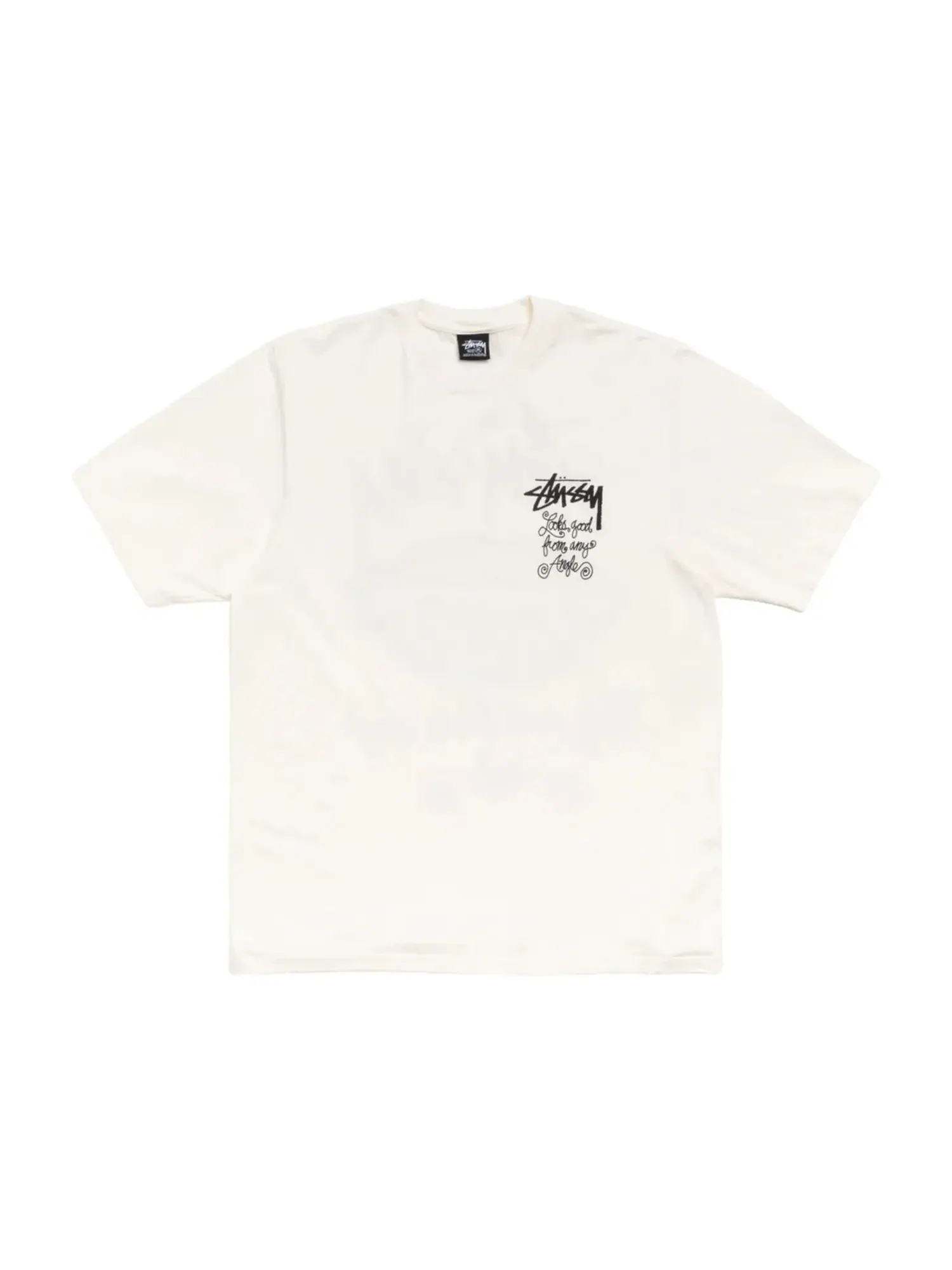 Футболка Stussy Any Angle — изображение 2 из 2, бежевый