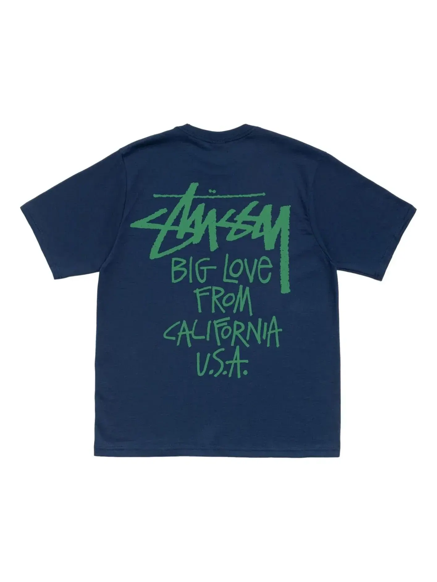 Футболка Stussy Big Love — изображение 1 из 2, темно-синий