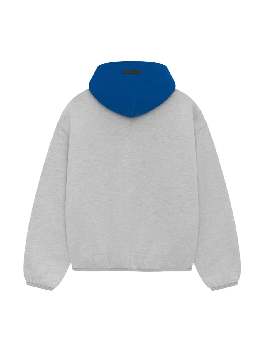 Худи Fear of God Essentials x NBA Knicks Hoodie 'Light Heather' — изображение 2 из 2, серый