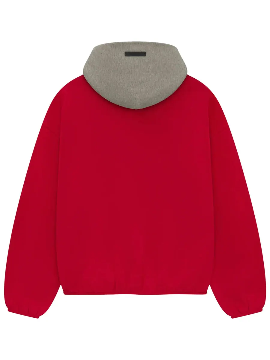 Худи Fear of God Essentials x NBA Philadelphia 76ers Hoodie 'Red Grey' — изображение 2 из 2, красный