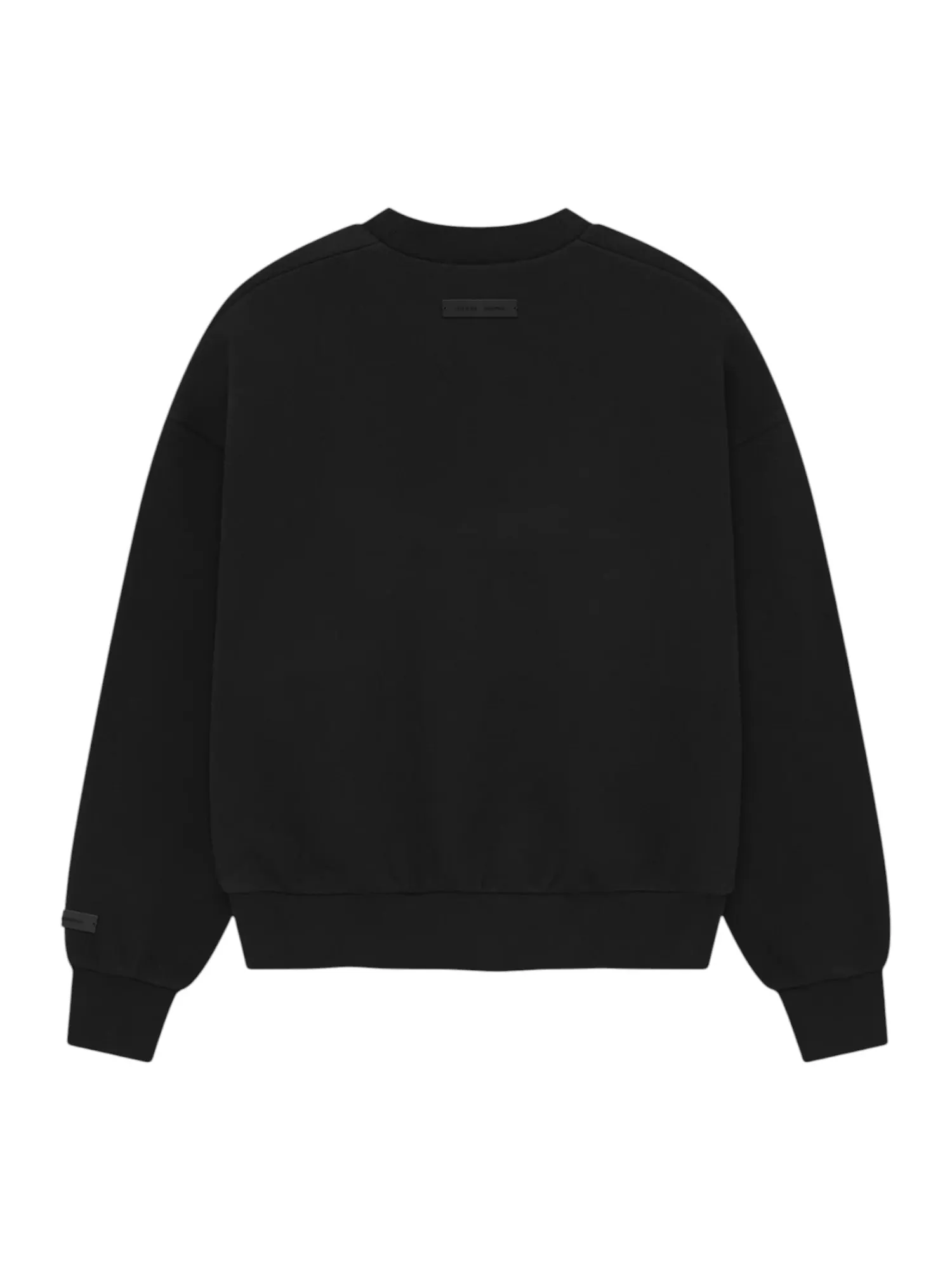Классическая толстовка с круглым вырезом Fear of God Essentials — изображение 2 из 2, винтажный черный