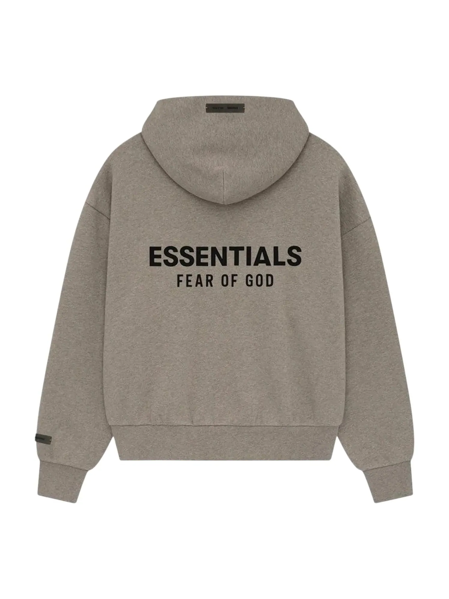 Худи Fear of God Essentials Classic Fit Fleece Hoodie 'Homestead Heather' — изображение 2 из 2, серый
