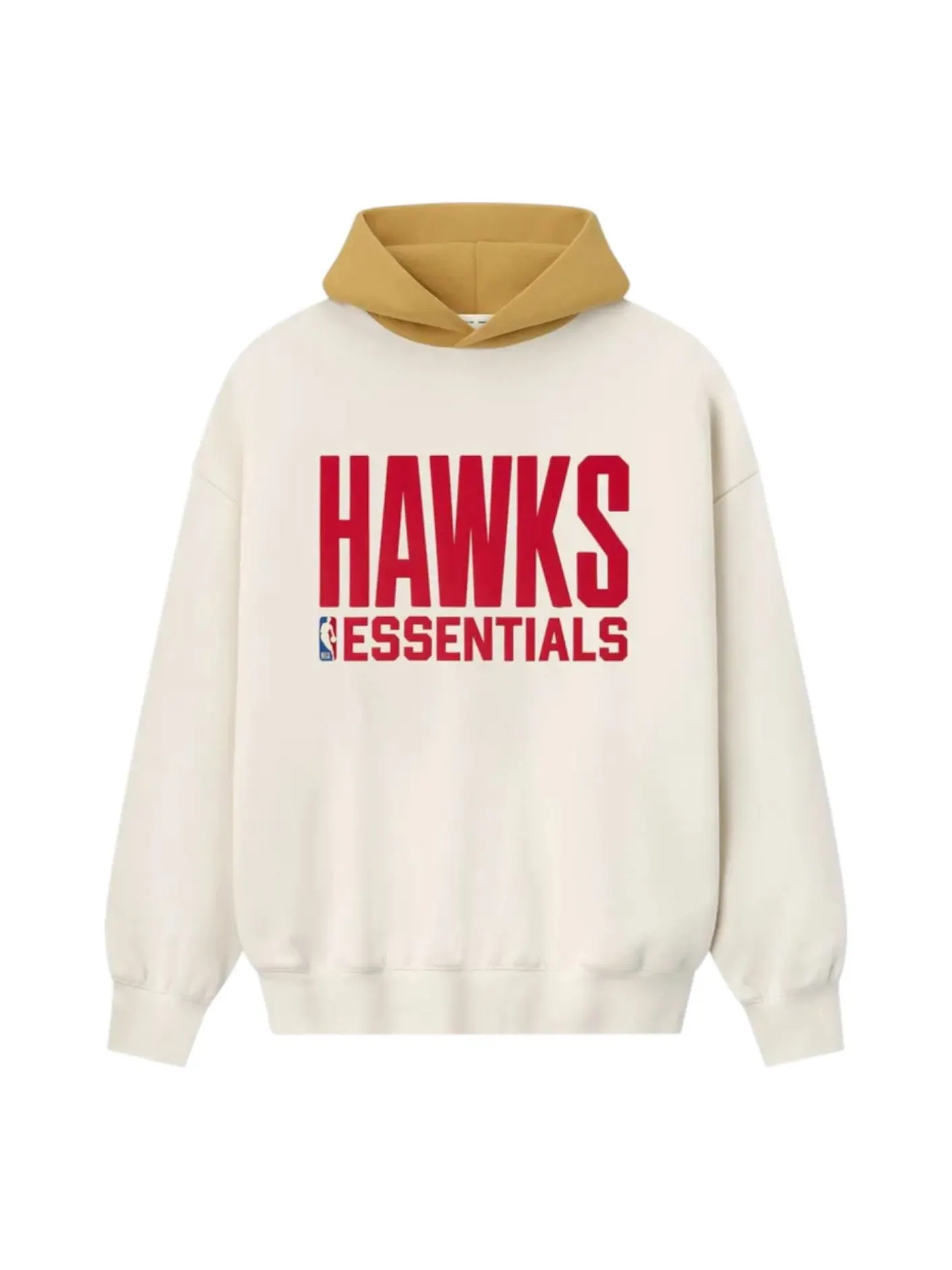 Худи Fear of God Essentials Hawks — изображение 1 из 2, кремовый/желтый