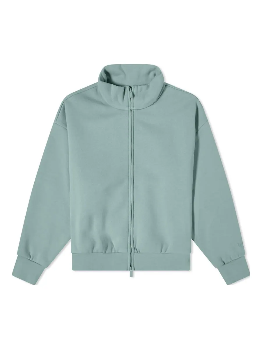 Куртка (WMNS) Fear of God Essentials SS24 Fullzip Jacket 'Sycamore' — изображение 1 из 3, зеленый