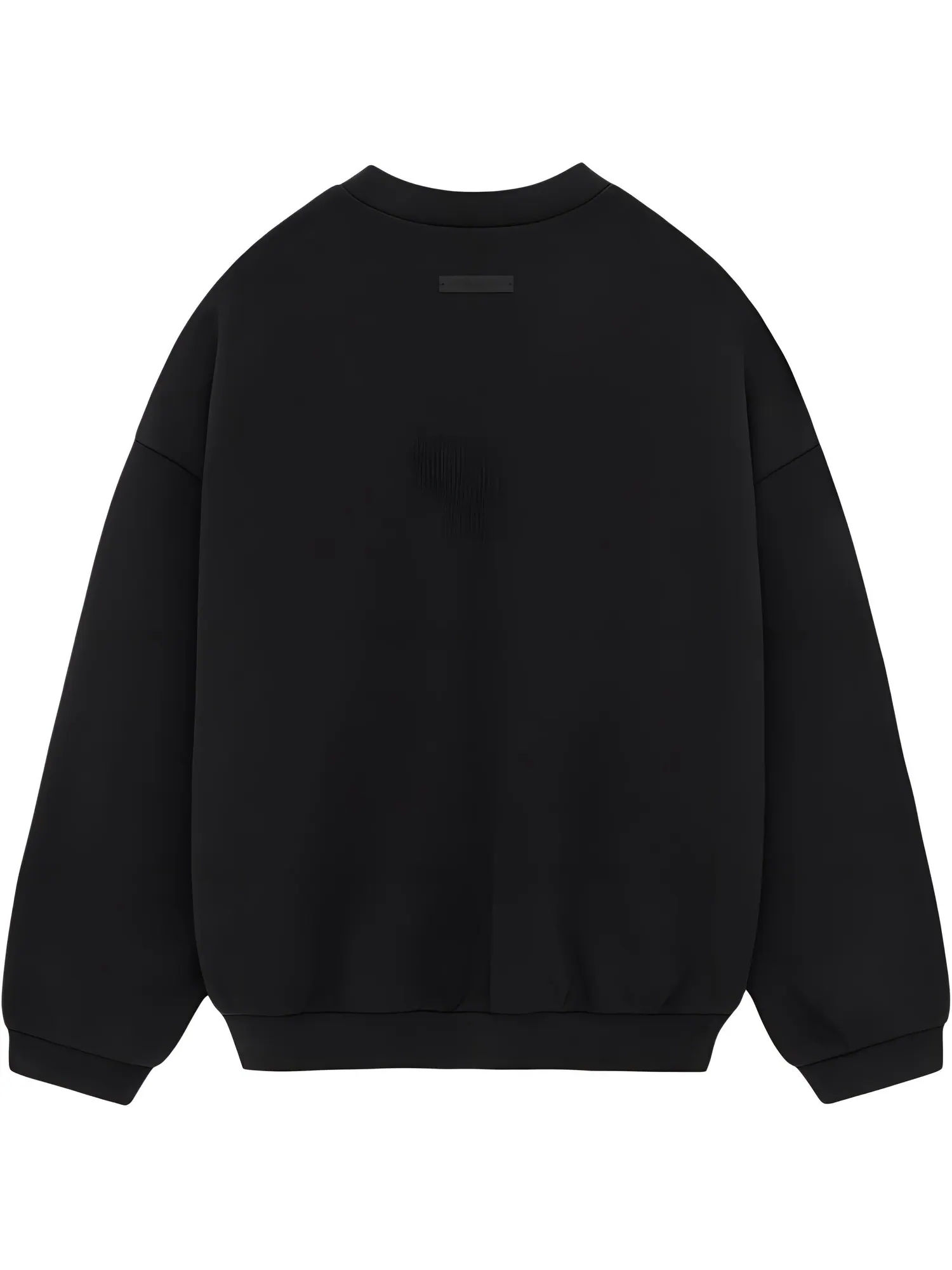 Топ Fear of God Essentials Fleece II Crewneck 'Black' — изображение 2 из 3, черный
