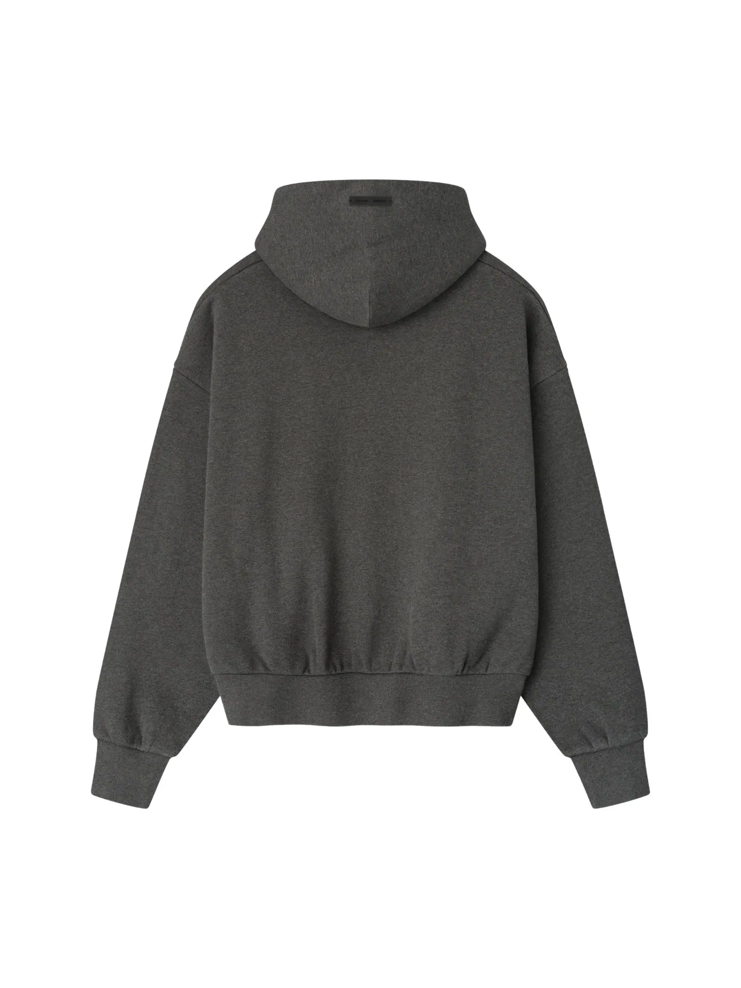 Толстовка Fear of God Essentials Embossed Essentials Classic Hoodie — изображение 2 из 2, темно-серый
