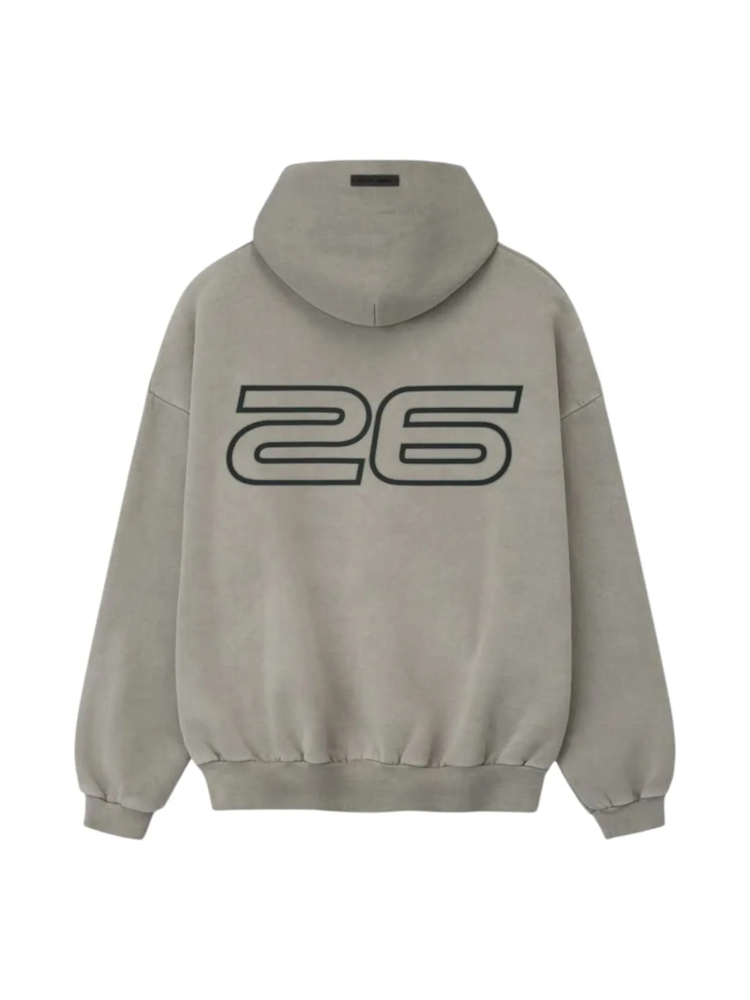 Толстовка Fear of God Essentials из плотного флиса в стиле 90-х — изображение 2 из 2, серый