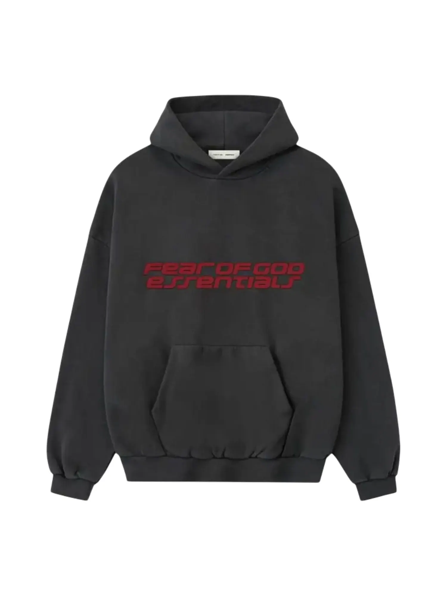 Толстовка Fear of God Essentials из плотного флиса в стиле 90-х — изображение 1 из 2, серый
