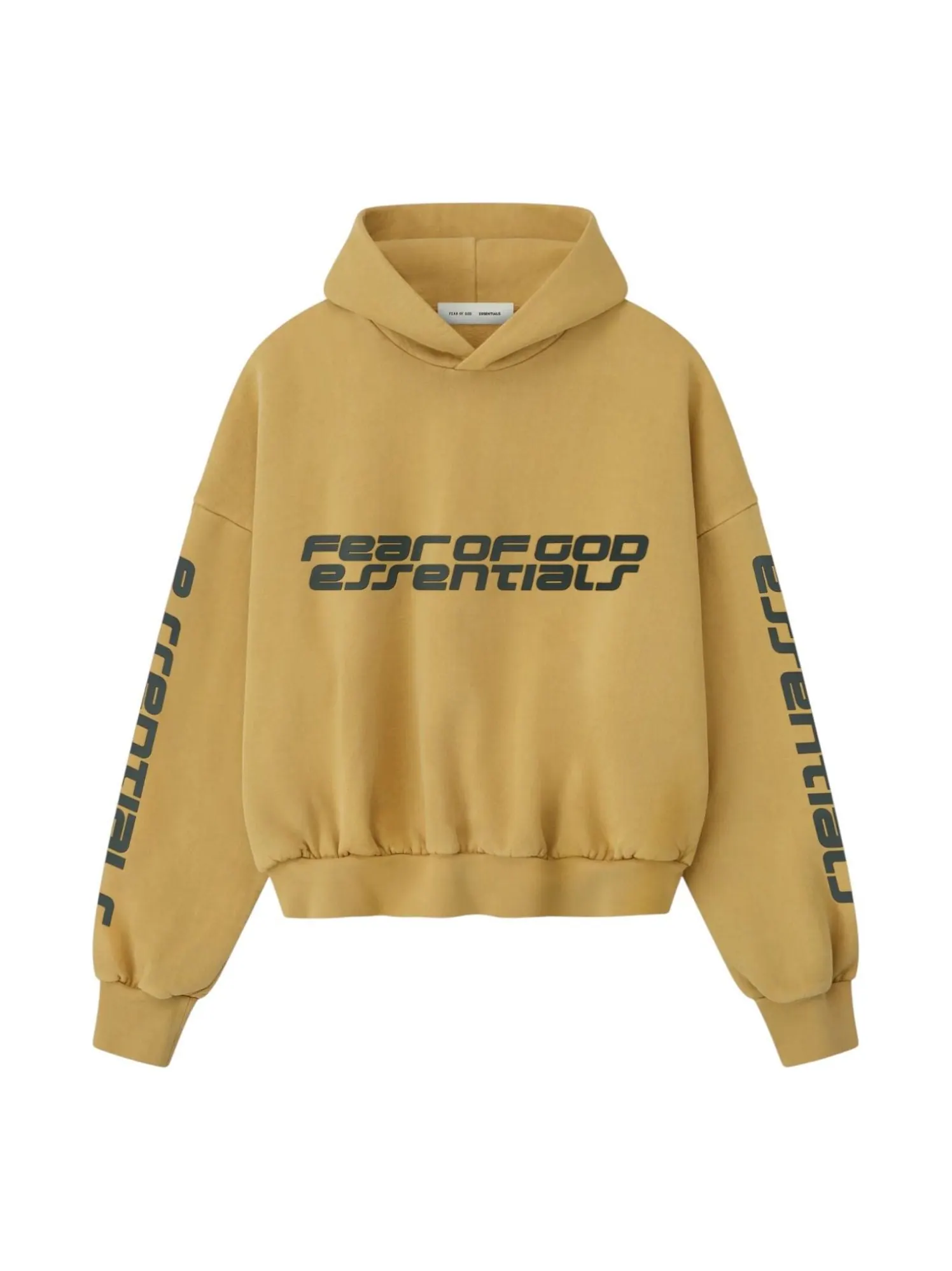 Укороченная свободная толстовка Fear of God Essentials 'Canyon' — изображение 1 из 3, каньонный