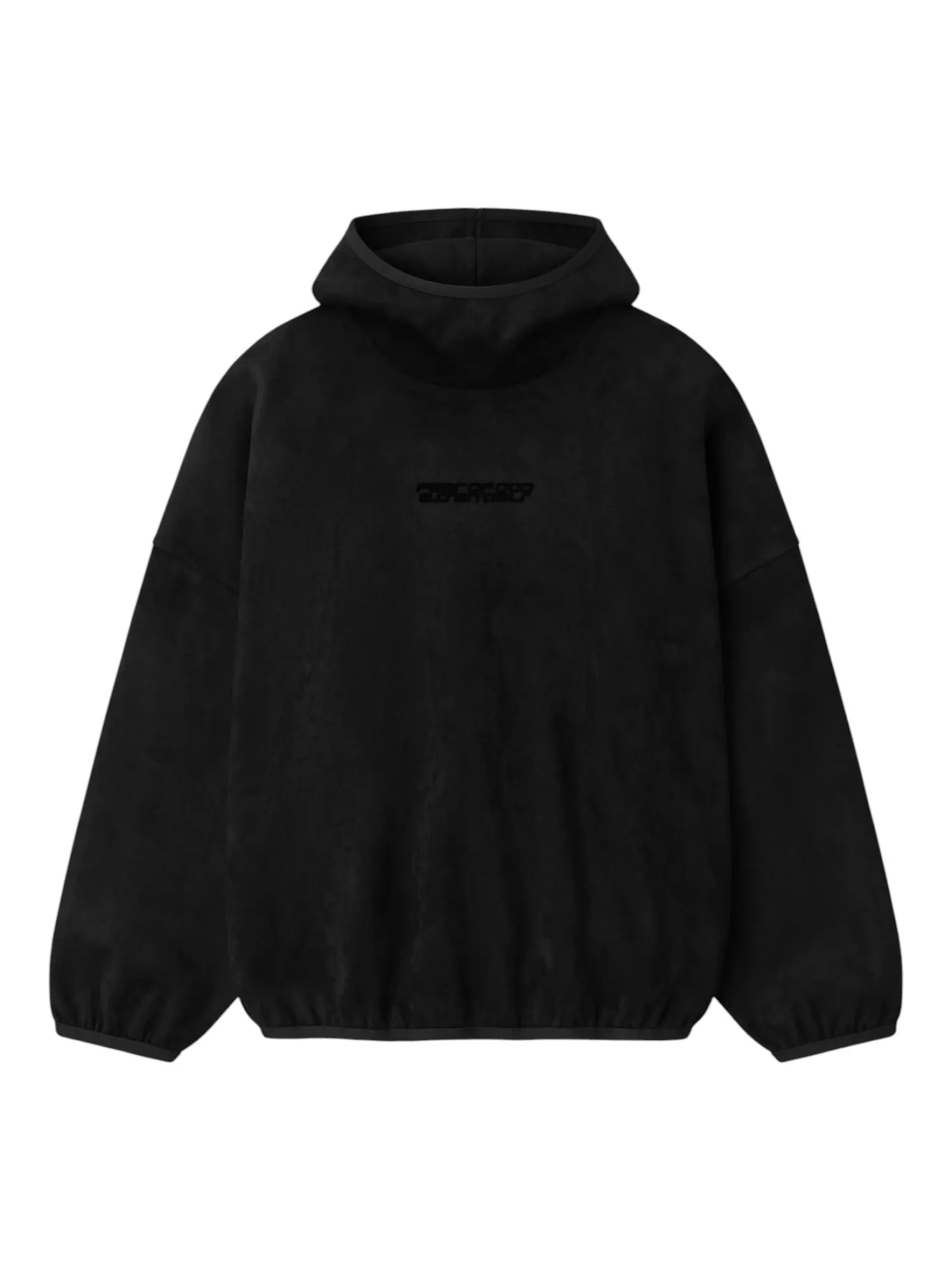 Толстовка Fear of God Essentials из замшевого флиса, современная — изображение 1 из 2, винтажный черный