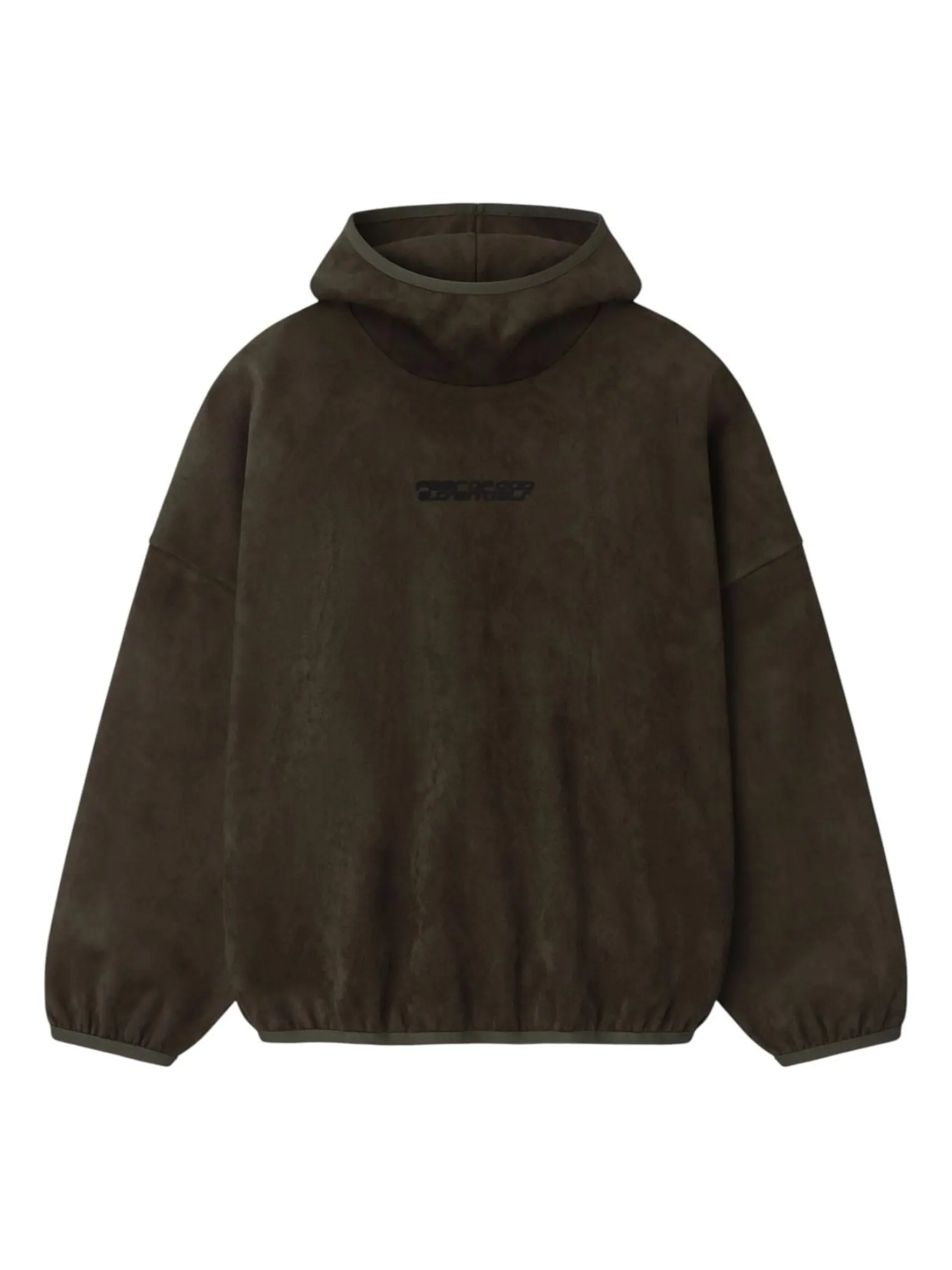 Толстовка Fear of God Essentials из замшевого флиса, современная — изображение 1 из 2, коричневый