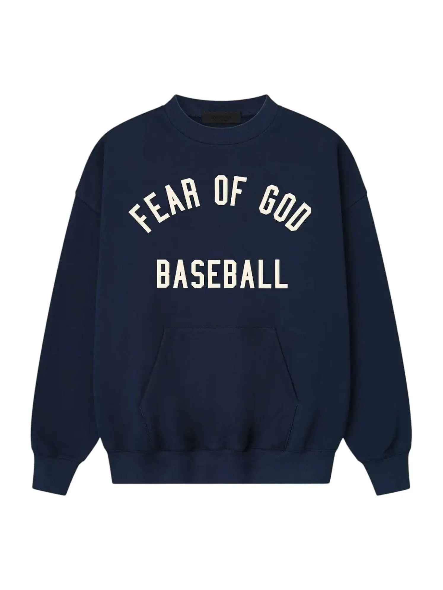 Свитшот Fear of God Essentials MLB Sport Crewneck 'Midnight Navy' — изображение 1 из 2, темно-синий