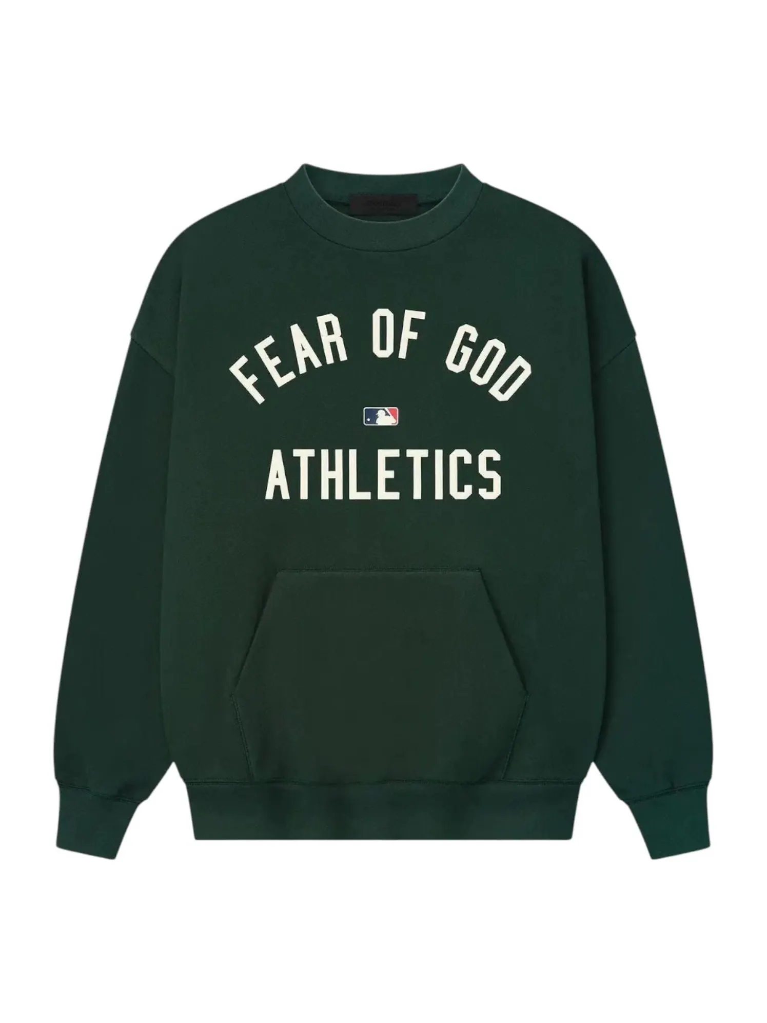 Спортивный свитшот Fear of God Essentials Athletics 'Forest' — изображение 1 из 2, лесной