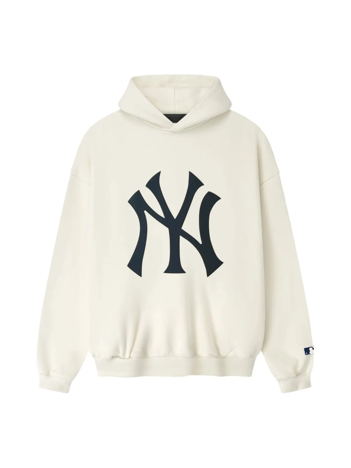 Толстовка Fear of God Essentials Yankees Sport Hoodie — изображение 1 из 2, кремовый белый