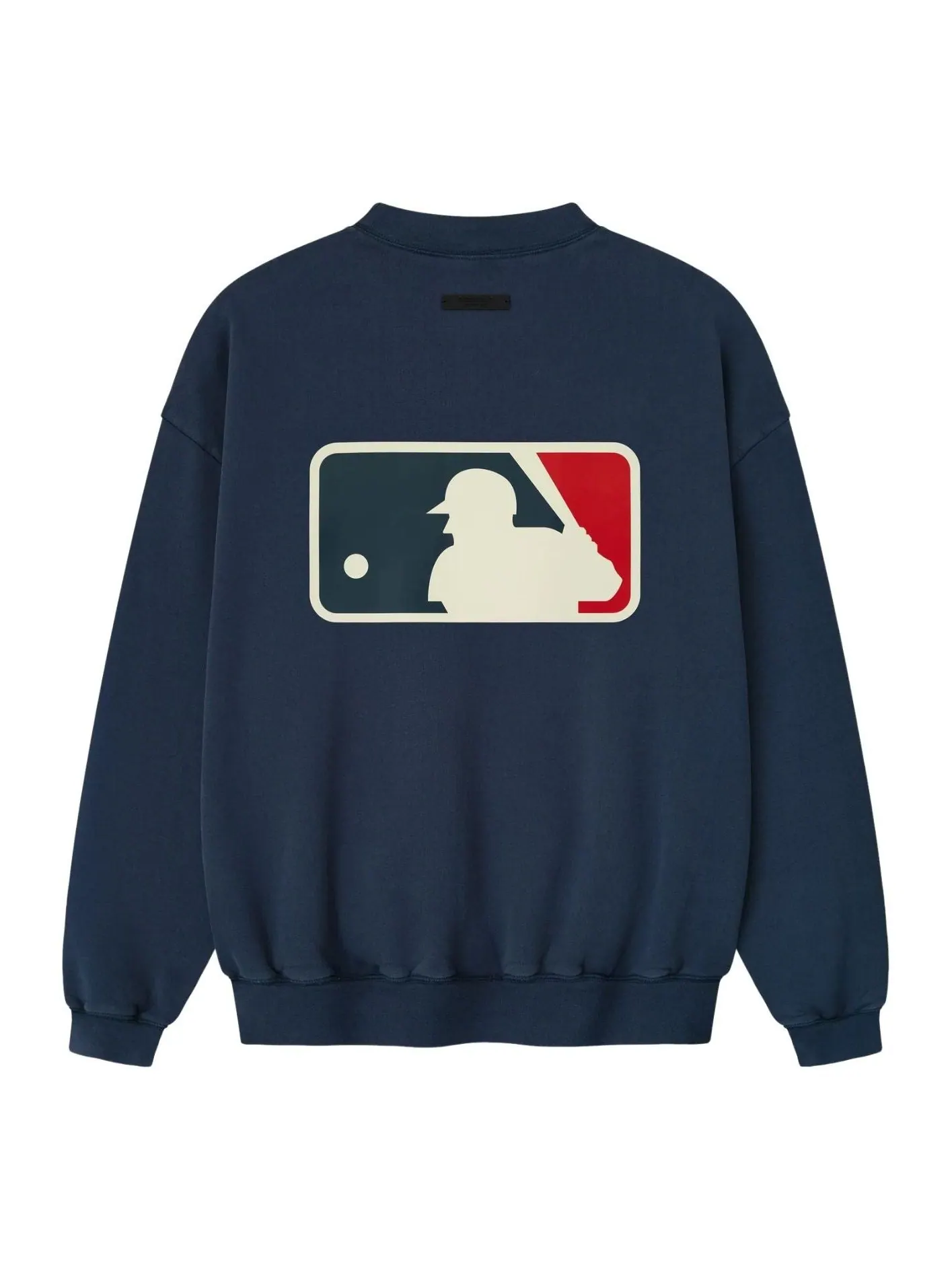Свитшот Fear of God Essentials MLB Sport Crewneck 'Midnight Navy' — изображение 2 из 2, темно-синий