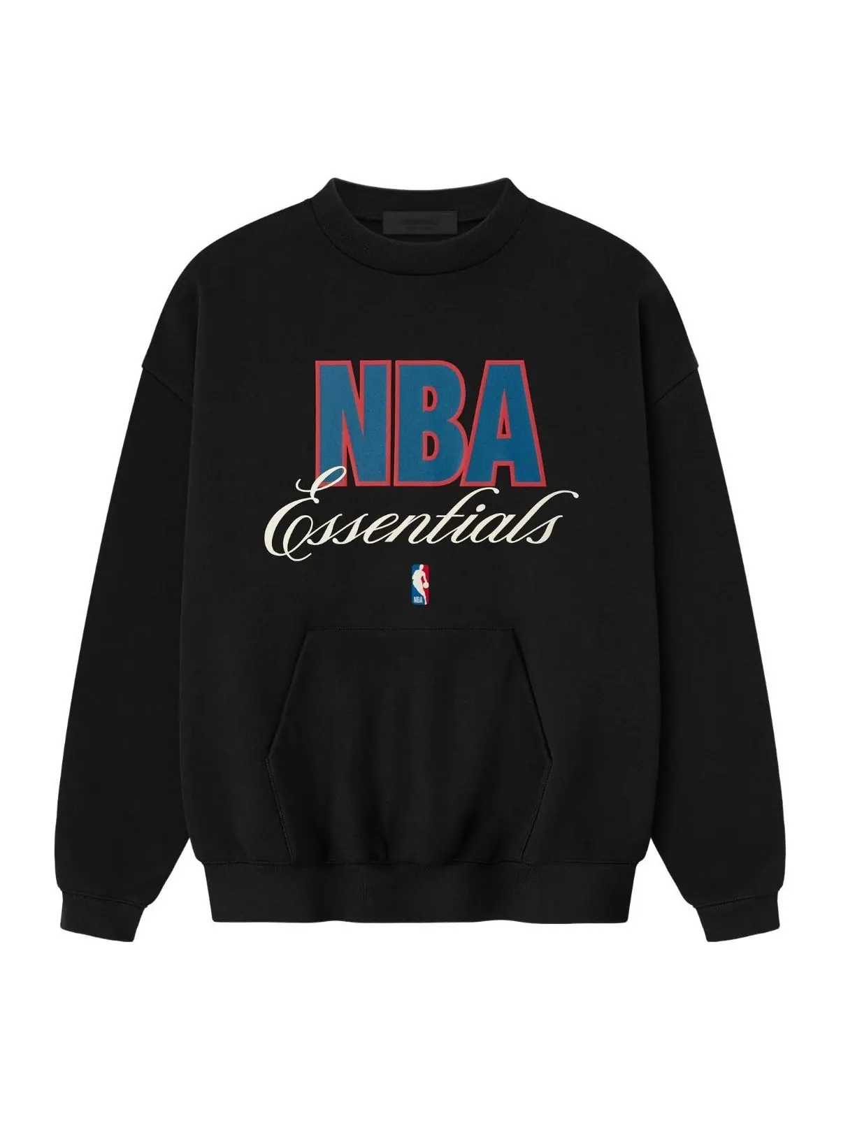 Свитшот Fear of God Essentials NBA 90s Crewneck — изображение 1 из 2, черный