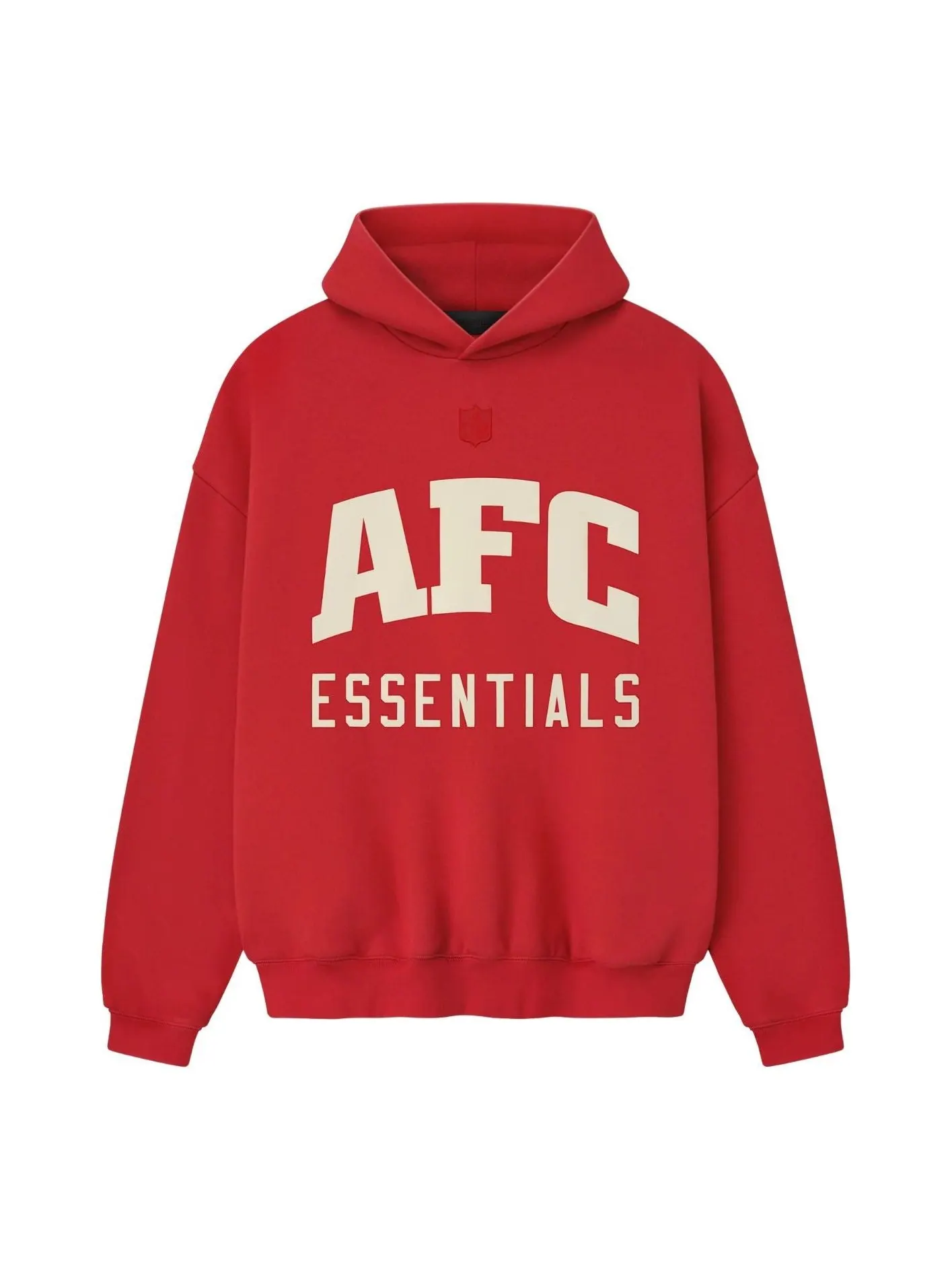 Худи Fear of God Essentials x NFL FW25 American Sport — изображение 1 из 2, красный