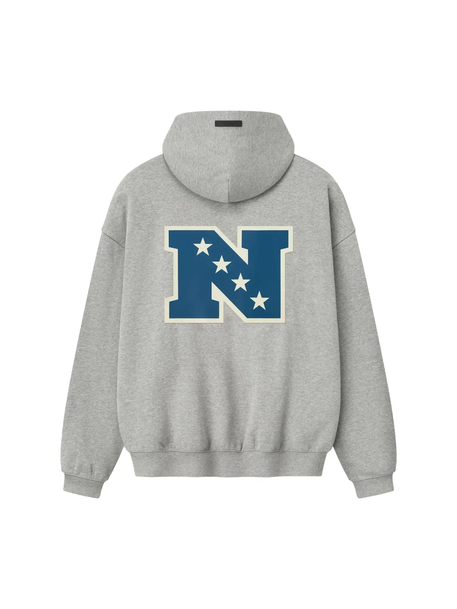 Худи Fear of God Essentials x NFL FW25 National Sport, цвет «Бетонный вереск» — изображение 2 из 2