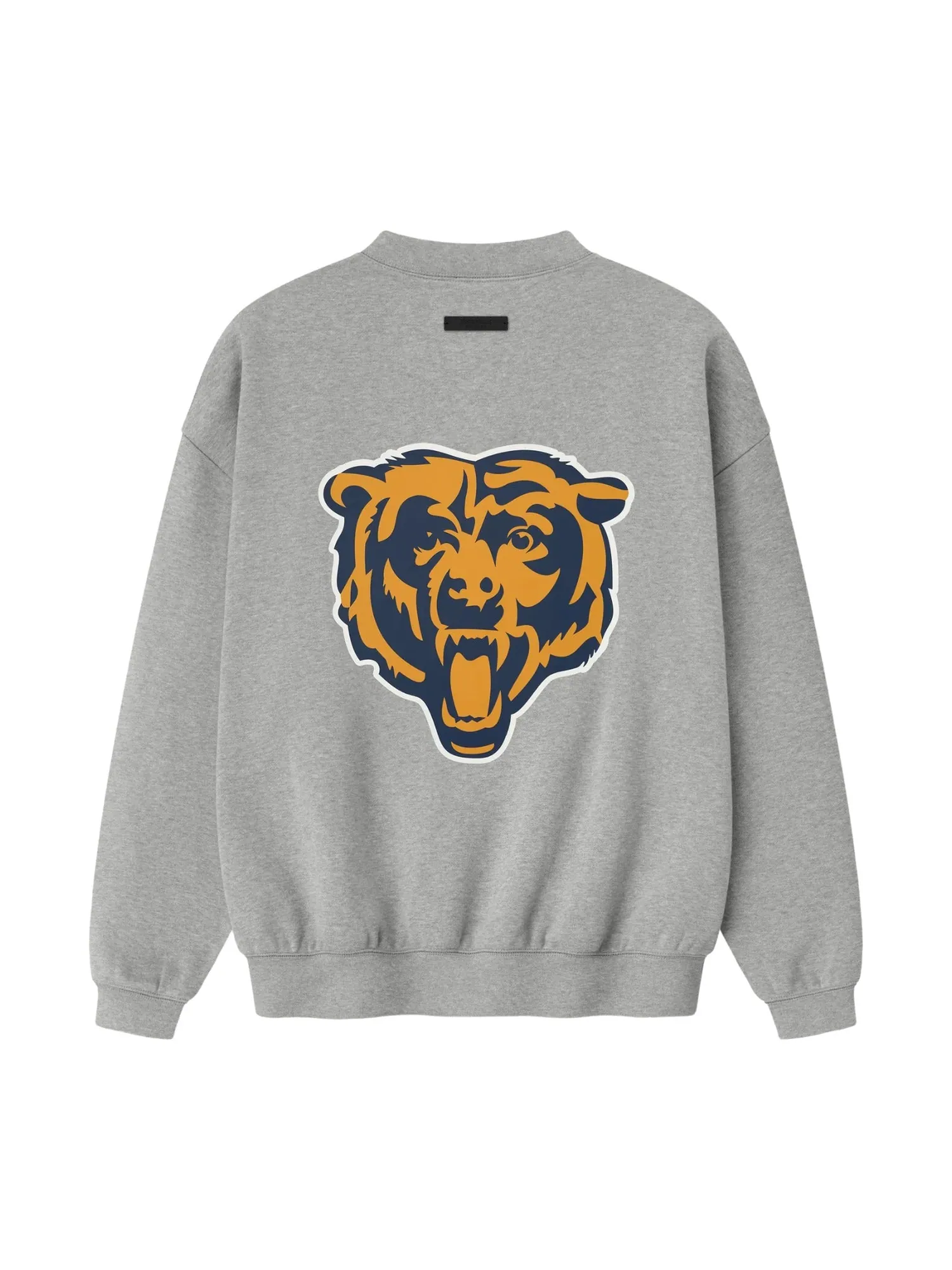 Свитшот Fear of God Essentials x NFL FW25 Bears Sport Crewneck 'Concrete Heather Canyon' — изображение 2 из 2, коричневый