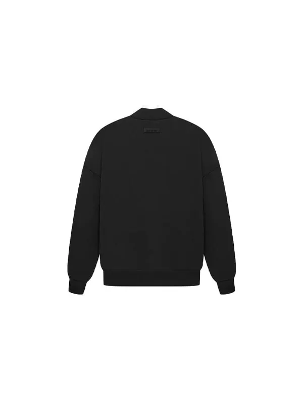 Свитер ss23 crewneck 'jet black' Fear Of God Essentials — изображение 2 из 2, черный