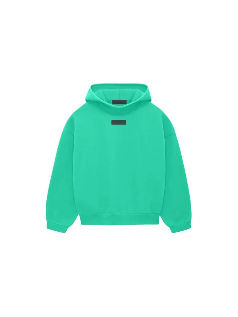 Худи Fear of God Essentials Pullover Hoodie 'Mint Leaf' — изображение 2 из 5, зеленый