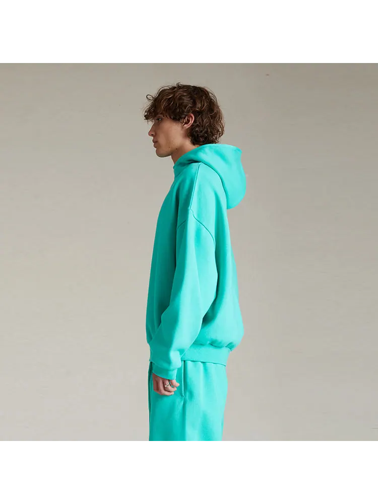Худи Fear of God Essentials Pullover Hoodie 'Mint Leaf' — изображение 5 из 5, зеленый
