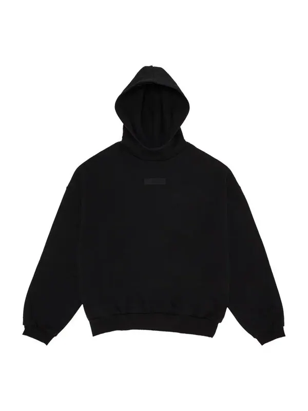 Толстовка ss24 hoodie 'jet black' Fear Of God Essentials — изображение 1 из 2, черный
