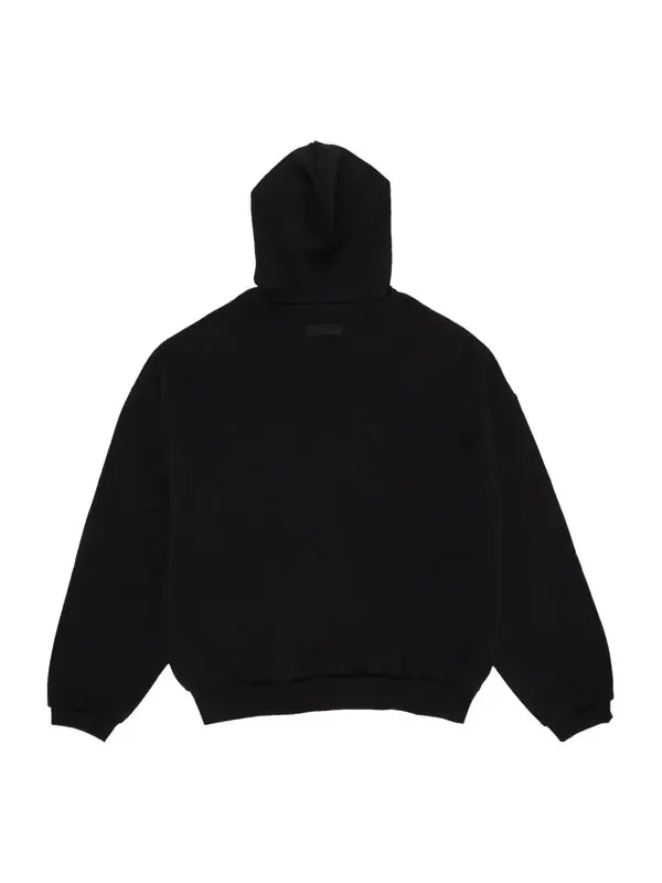 Толстовка ss24 hoodie 'jet black' Fear Of God Essentials — изображение 2 из 2, черный