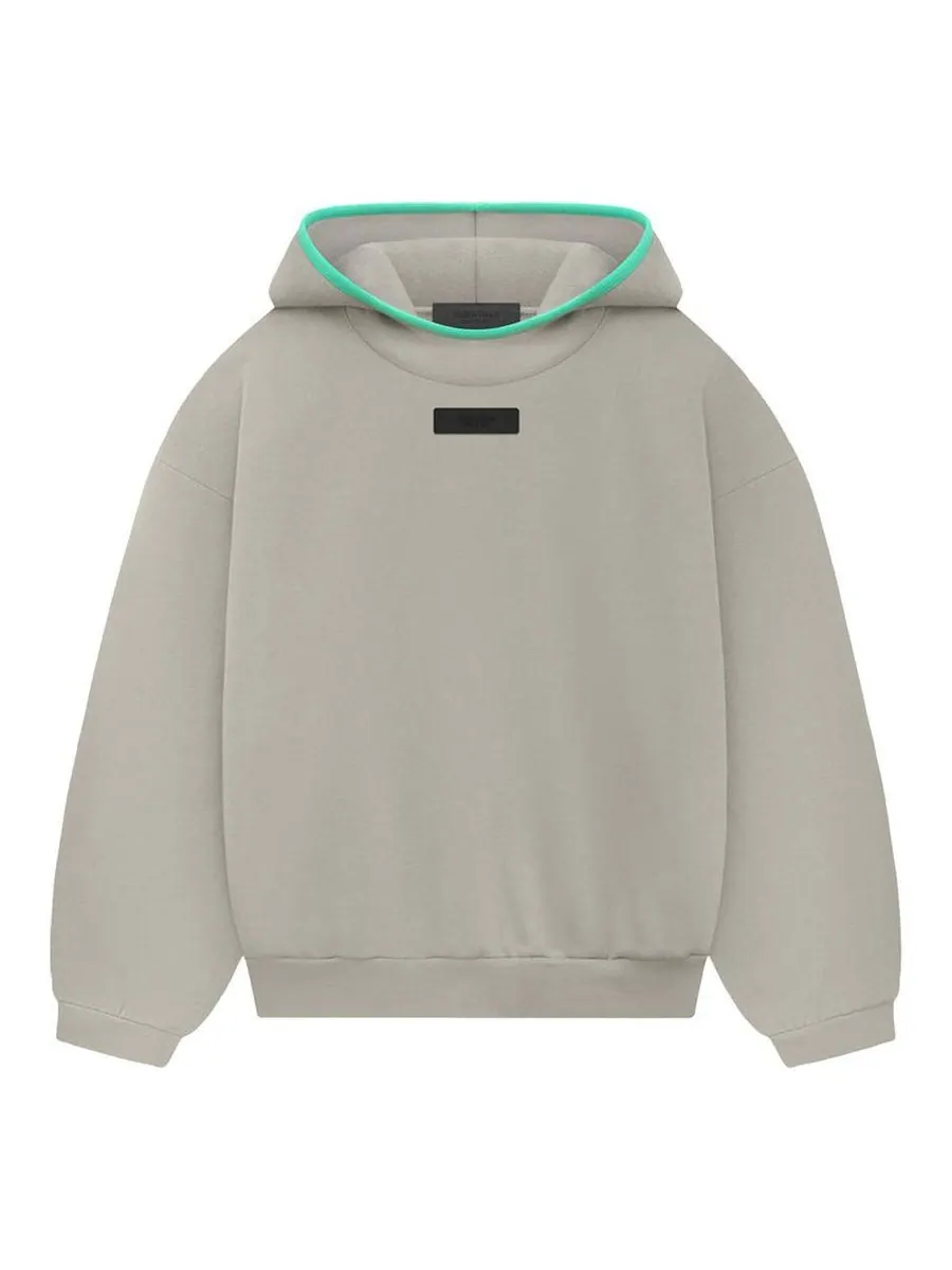 Худи Fear of God Essentials SS24 'Seal' — изображение 1 из 2, серый