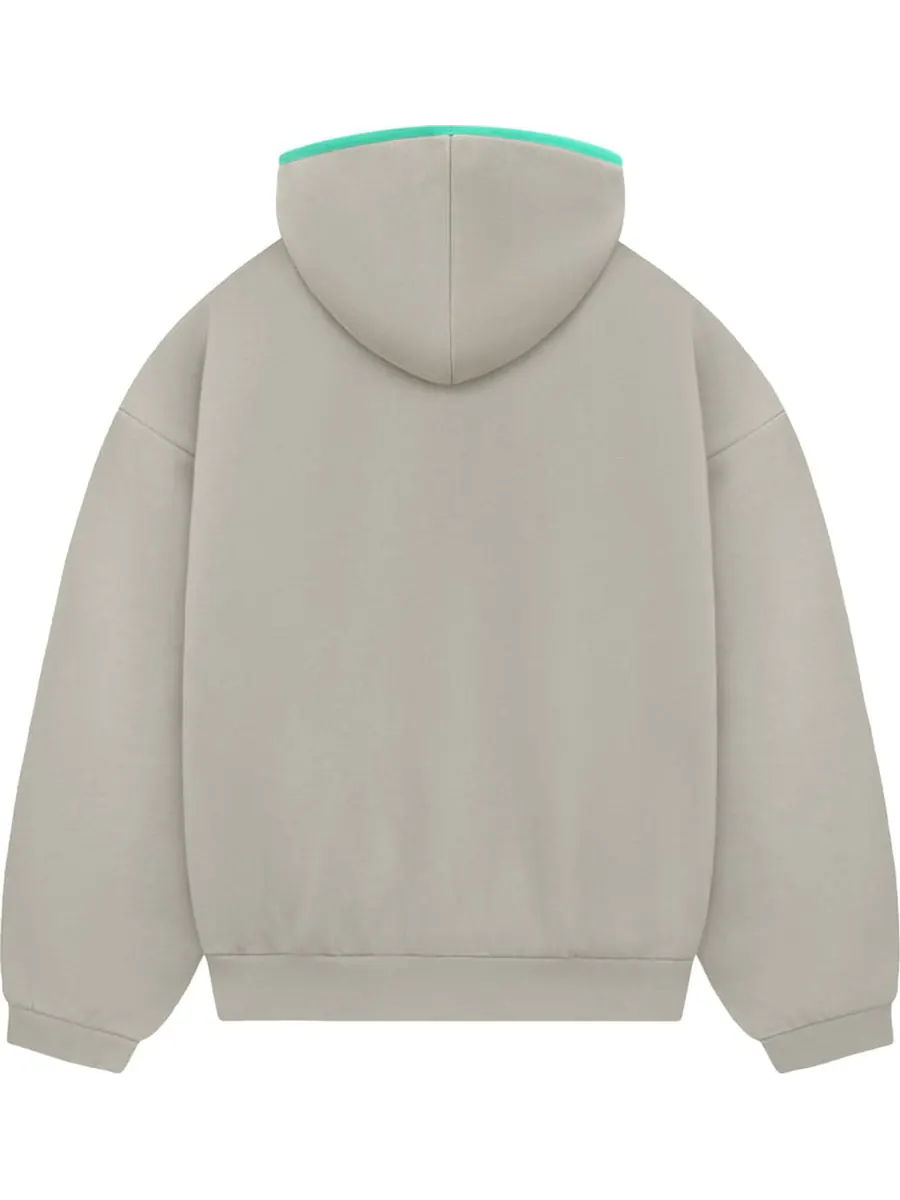 Худи Fear of God Essentials SS24 'Seal' — изображение 2 из 2, серый