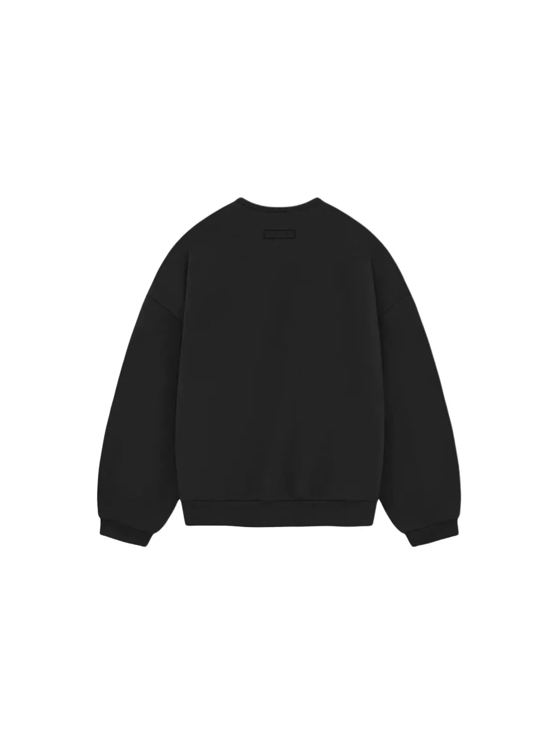 Свитшот Fear of God Essentials SS24 с круглым вырезом — изображение 2 из 2, черный