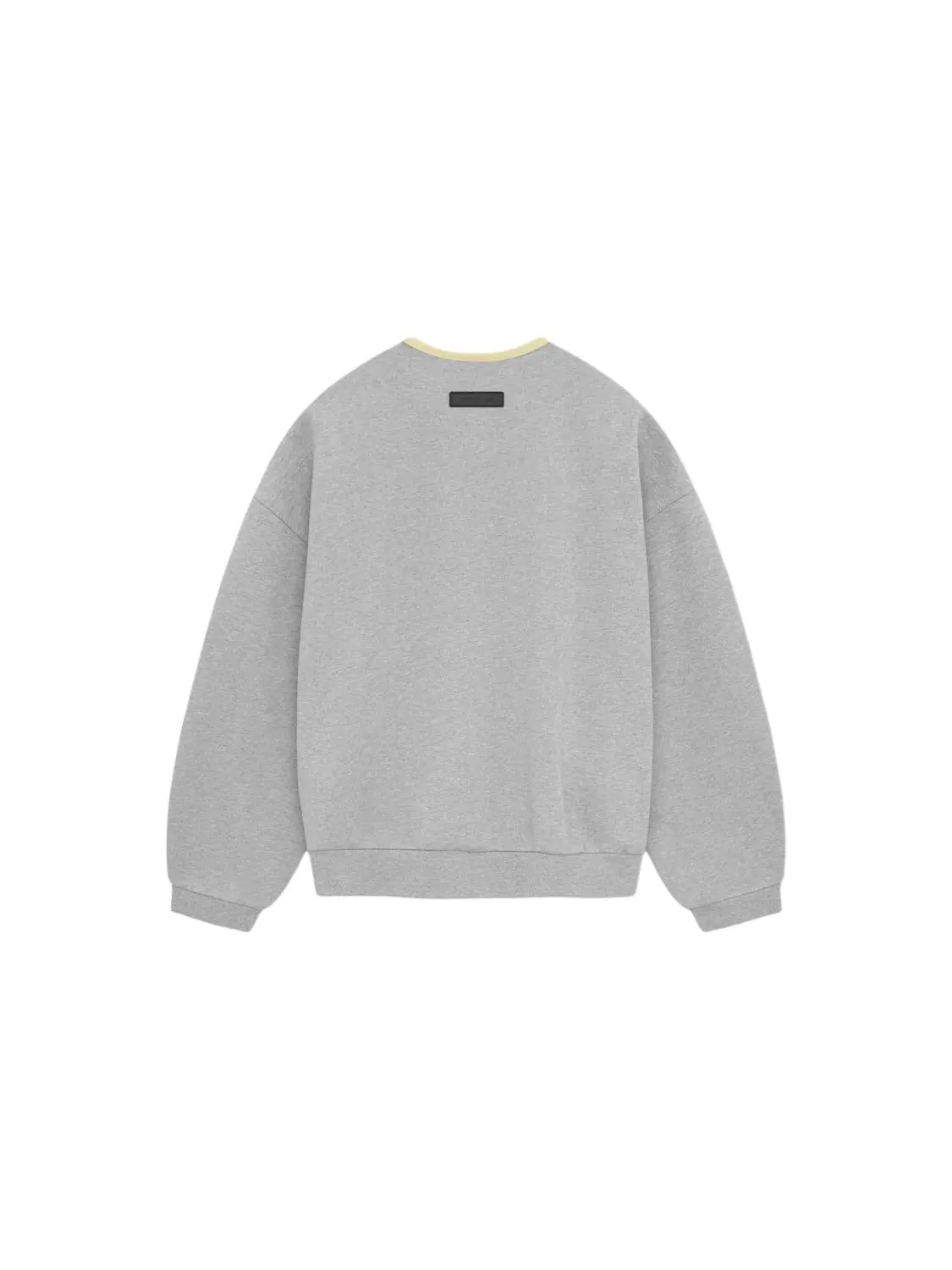 Топ Fear of God Essentials SS24 Crewneck Sweatshirt 'Light Heather Grey' — изображение 2 из 2, серый