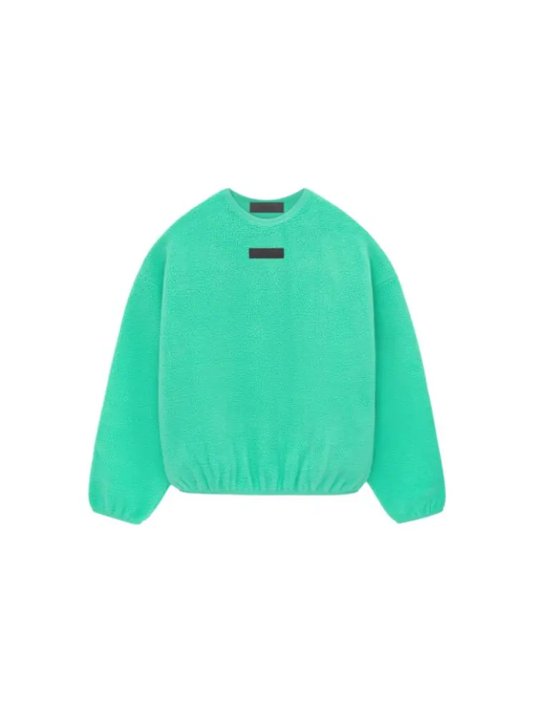 Свитшот из флиса Fear of God Essentials SS24 — изображение 2 из 2, мятный
