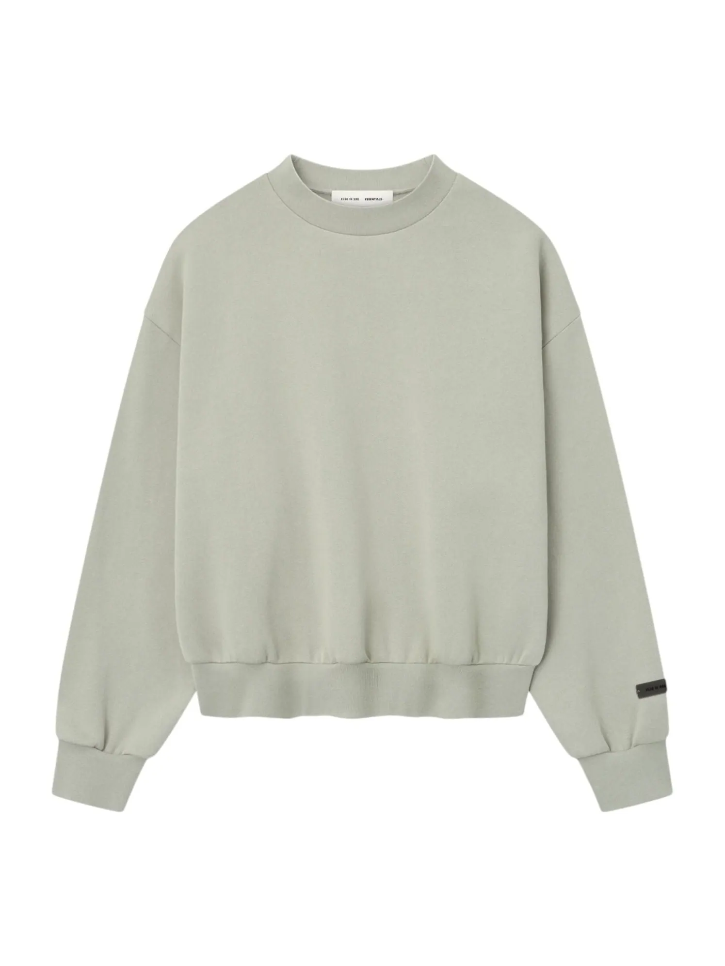 Джемпер Fear of God Essentials ESSENTIALS Classic Fleece Crewneck 'Abbey Stone' — изображение 1 из 2, серый