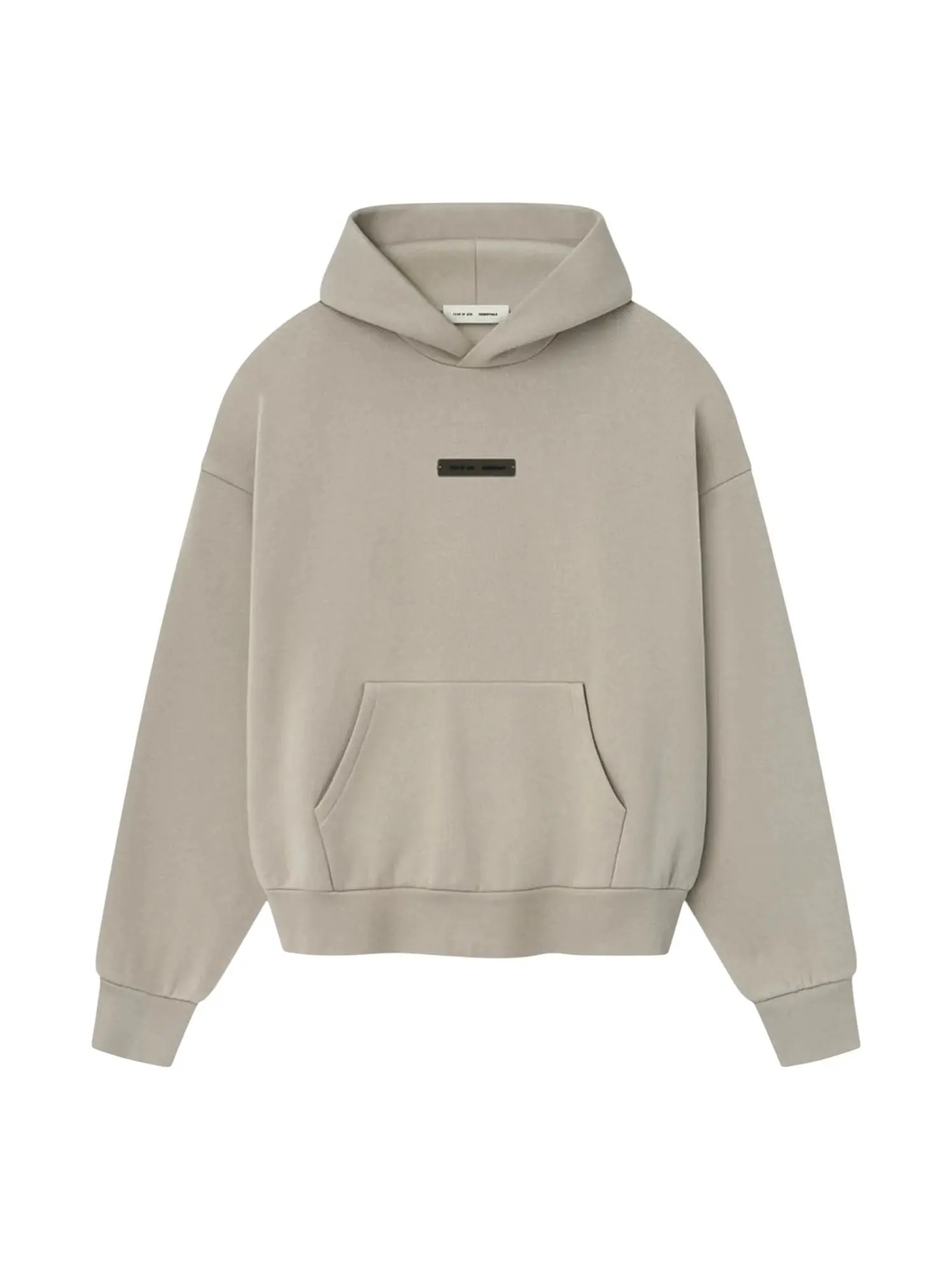 Худи Fear of God Essentials Classic Fleece Hoodie 'Timber' — изображение 1 из 2, бежевый