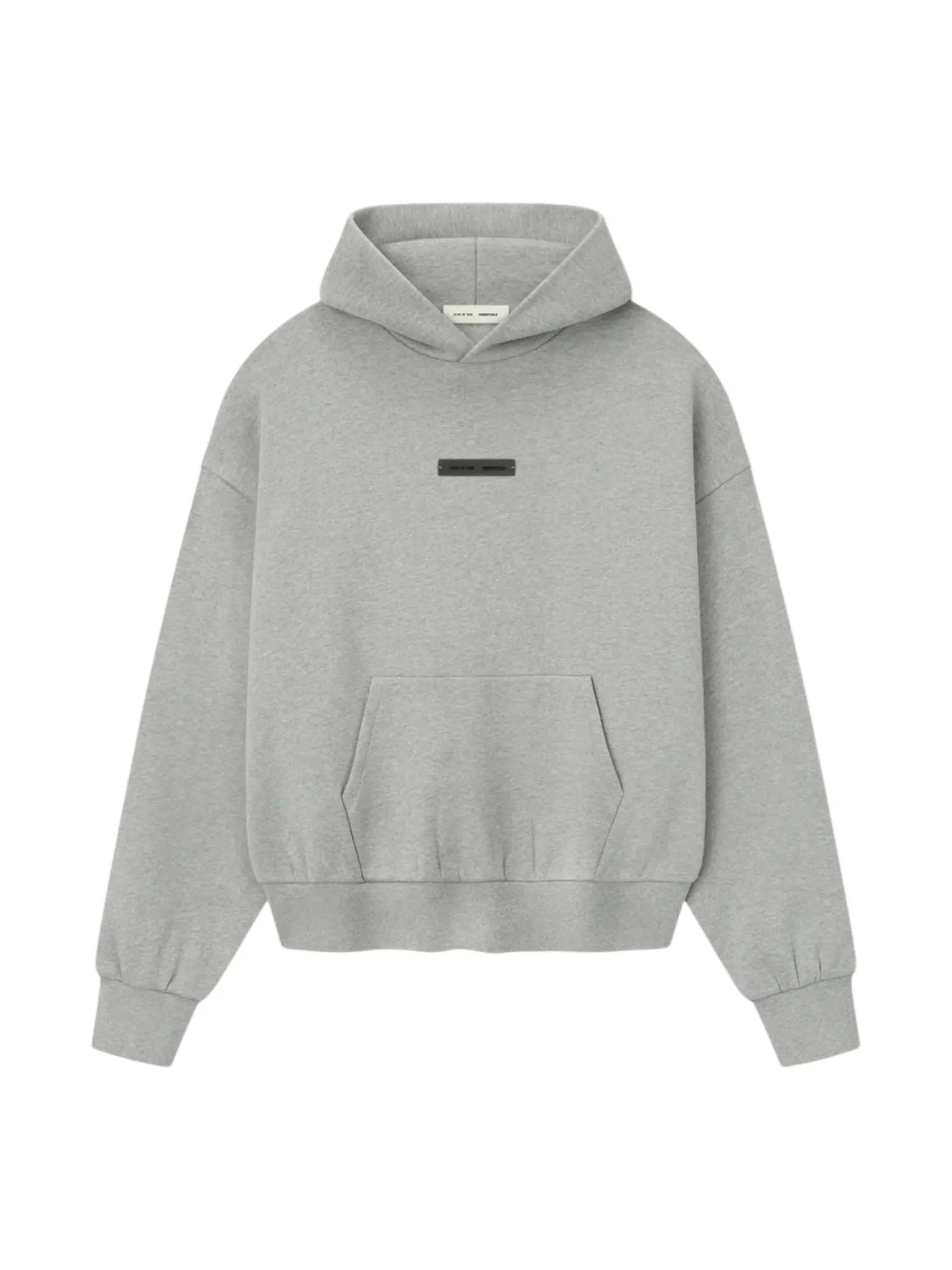 Худи Fear of God Essentials Classic Fleece Hoodie 'Concrete Heather' — изображение 1 из 2, серый