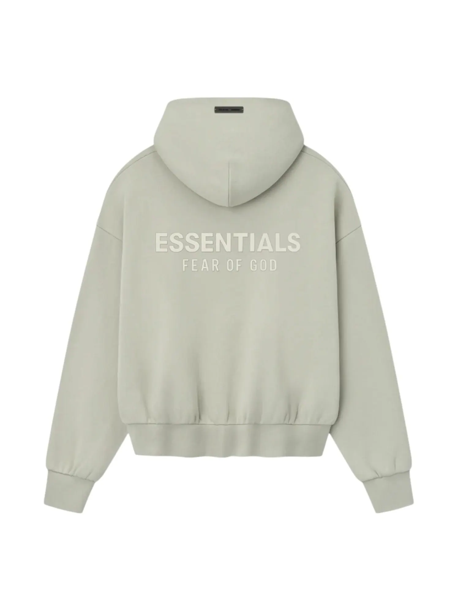 Худи Fear of God Essentials Classic Fleece Hoodie 'Abbey Stone' — изображение 2 из 2, серый