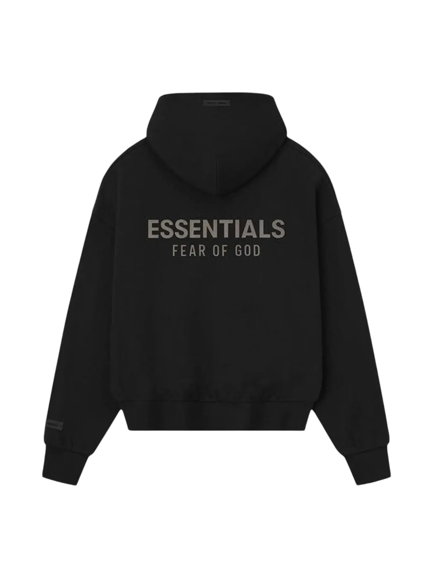 Толстовка на молнии Fear of God Essentials Classic Full Zip Hoodie — изображение 2 из 2, черный