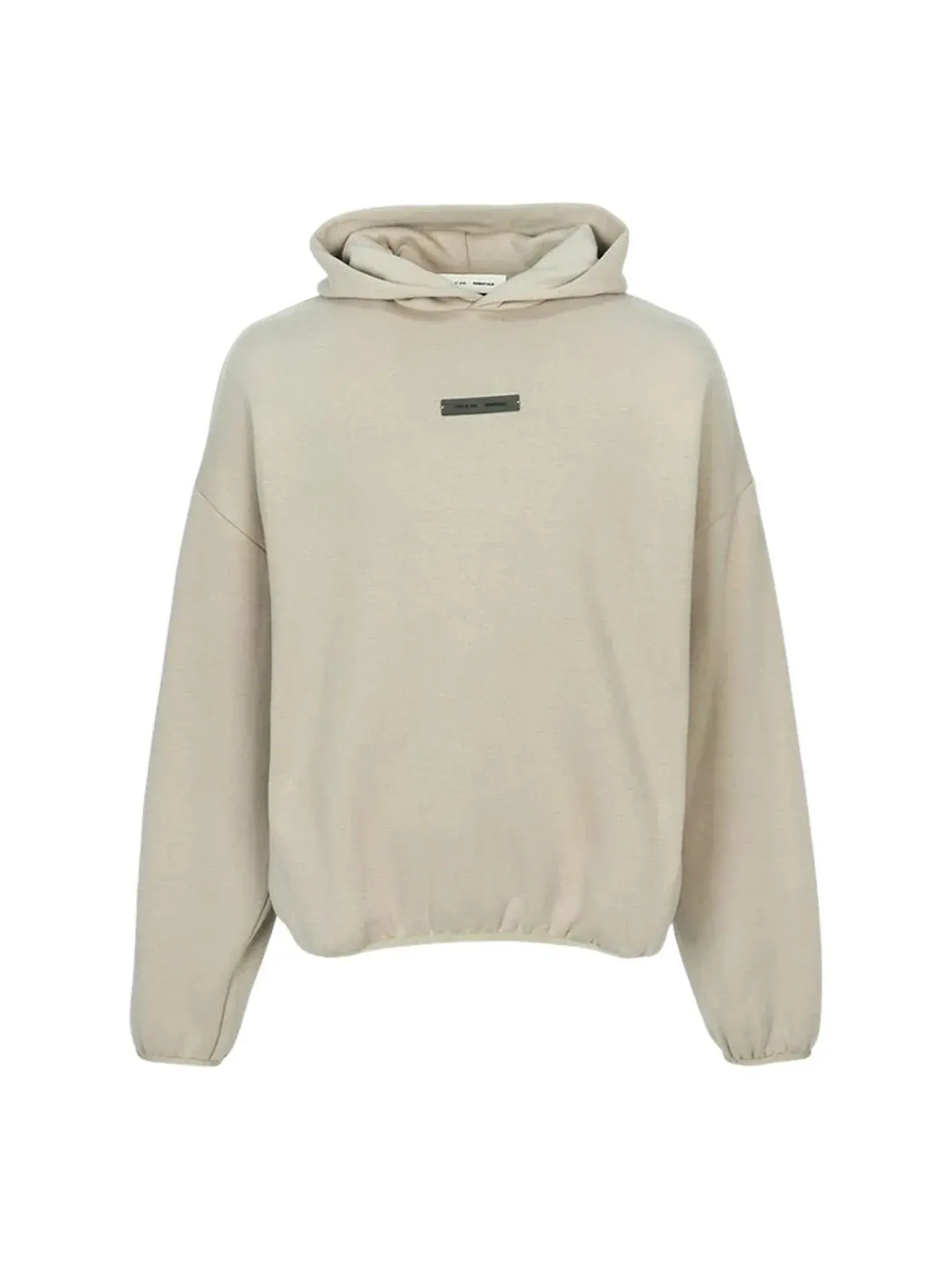 Толстовка с капюшоном из флиса Fear of God Essentials 25SS — изображение 1 из 1, белый