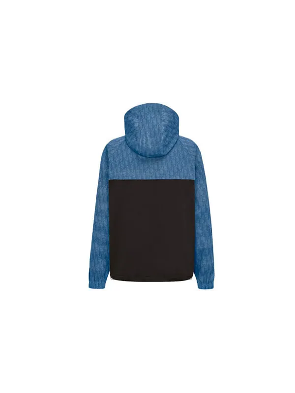 Куртка fw21 printing hooded jacket coat blue Dior — изображение 2 из 4, синий