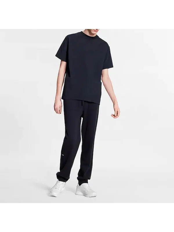 Футболка lv inside out vintage loose for men navy Louis Vuitton — изображение 2 из 4, темно-синий